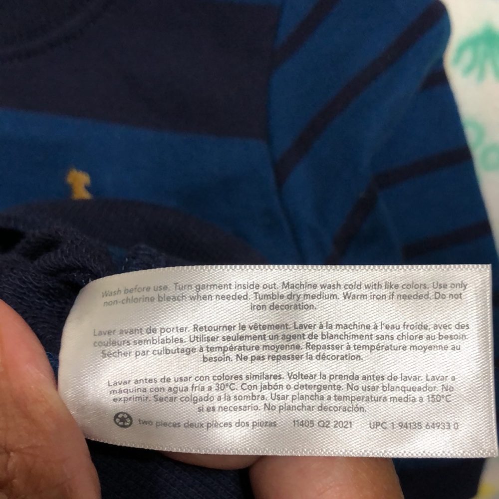 Carter’s 2-pc Boys Toddler Pant Set - Picture 10 of 11